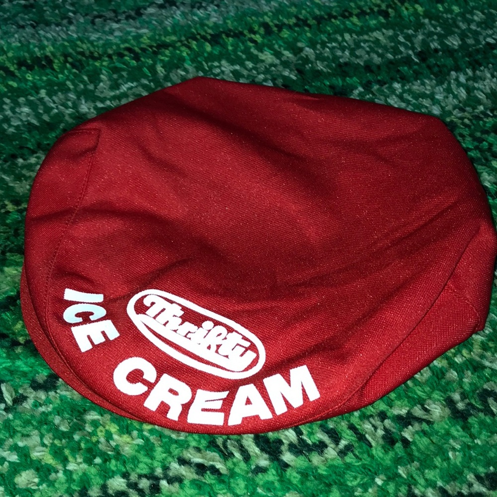 Kids Red Ice Cream Graphic Cap